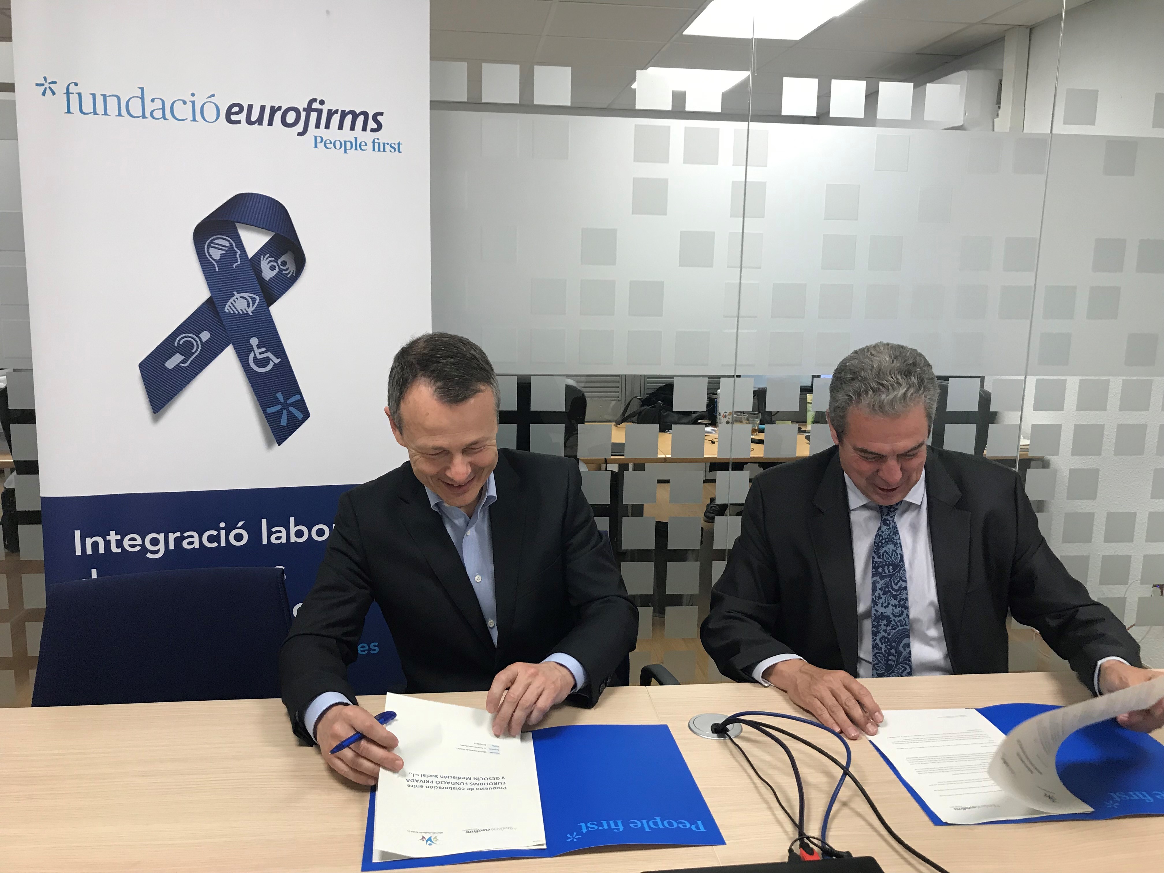 Acuerdo entre Fundación Eurofirms y Gesocín Mediación social