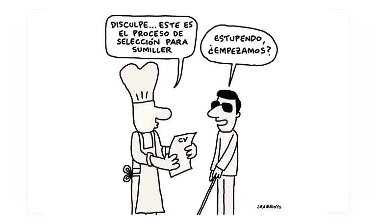 #IgualdeDiferentes #IgualdeProfesionales - Fundación Eurofirms - Javirroyo - Ilustracion 2