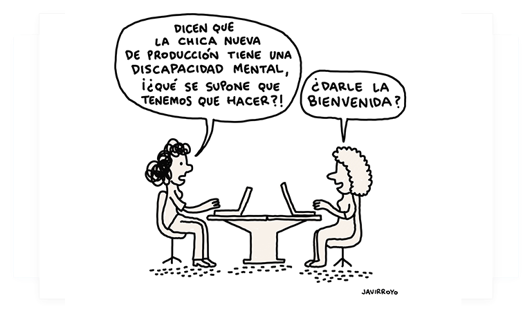 #IgualdeDiferentes #IgualdeProfesionales - Fundación Eurofirms - Javirroyo - Ilustracion 3