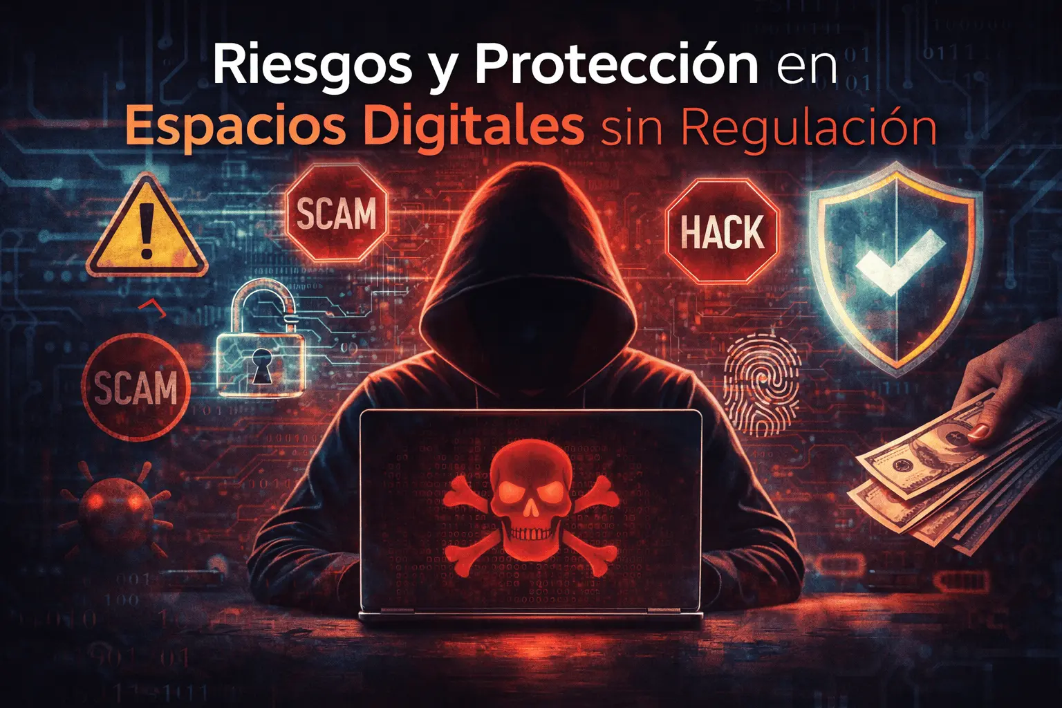 Riesgos y Protección en Espacios Digitales sin Regulación